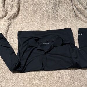 Nike Black Long Sleeve Drifit Shirt